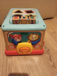 Drewniany Autobus Zabawka Sorter Montessori