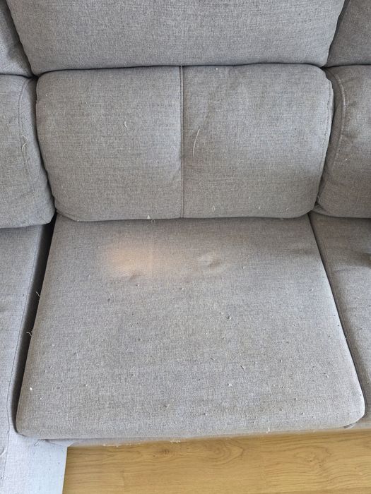 Sofá cama com chaise long