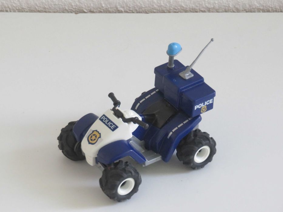 Brinquedo: Moto 4 Polícia Playmobil
