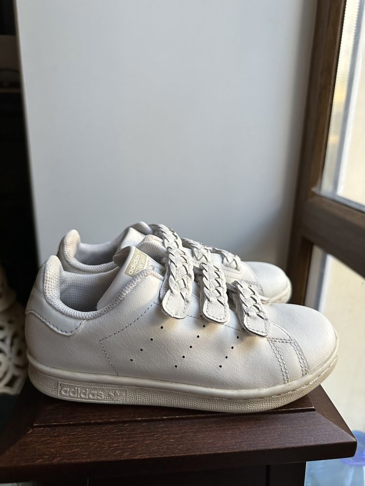 Кроссовки детские кожаные Adidas Stan Smith 32 размер