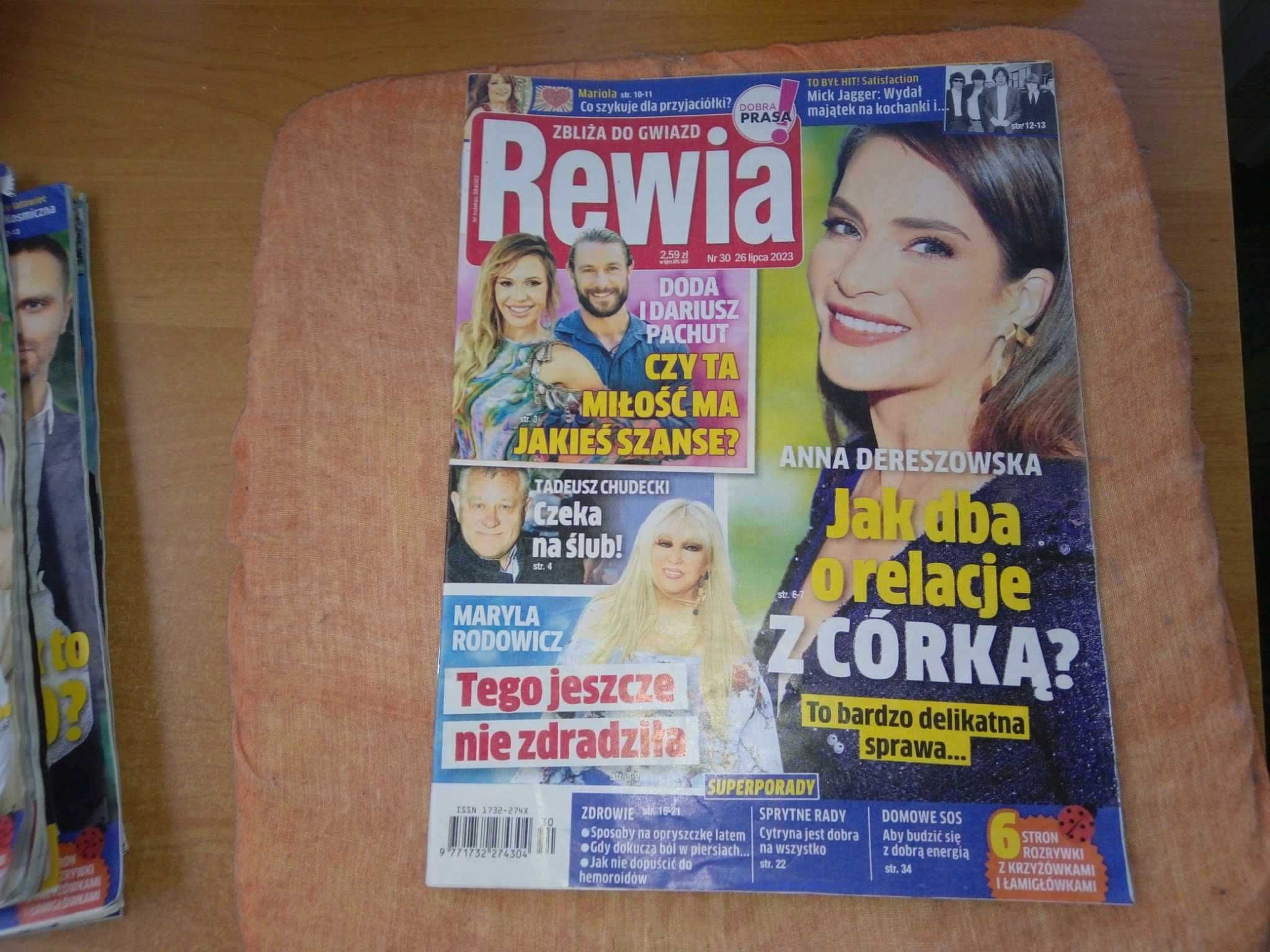 Tygodnik Rewia zbliża do gwiazd nr 30 lipiec 2023 gazeta