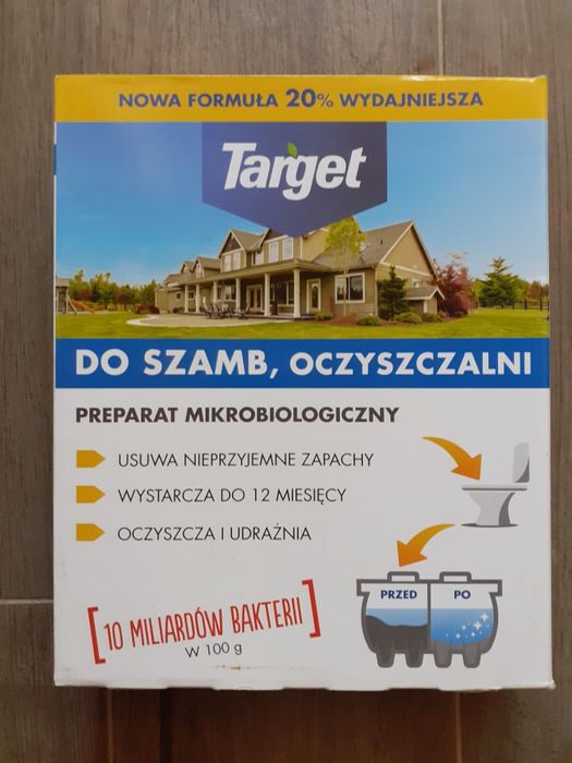 Preparat mikrobiologiczny do szamb i oczyszczalni Target