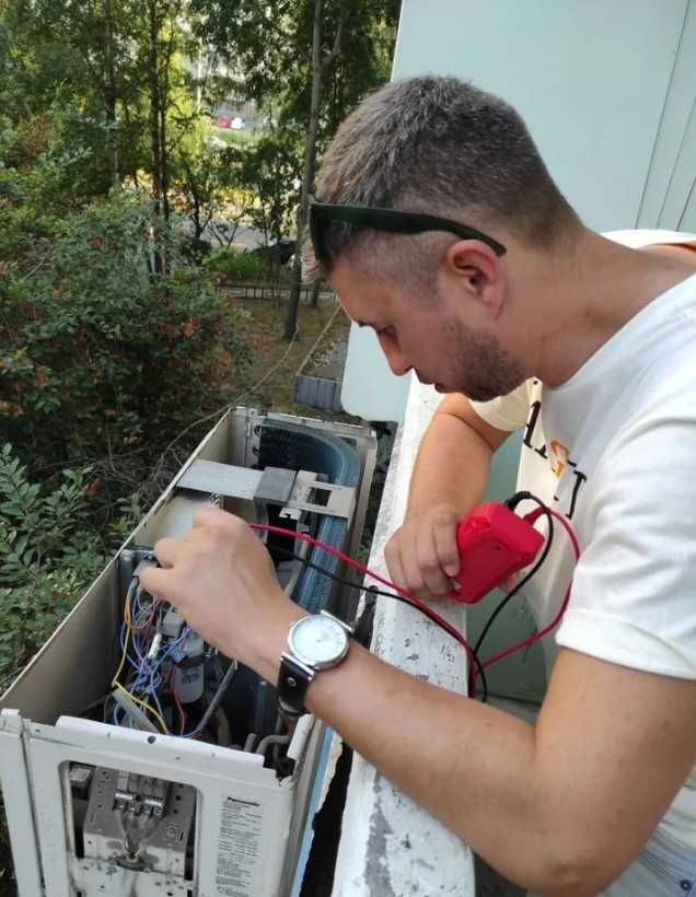 Ремонт та обслуговування кондиціонерів, Спліт систем. Заправка Фреоном