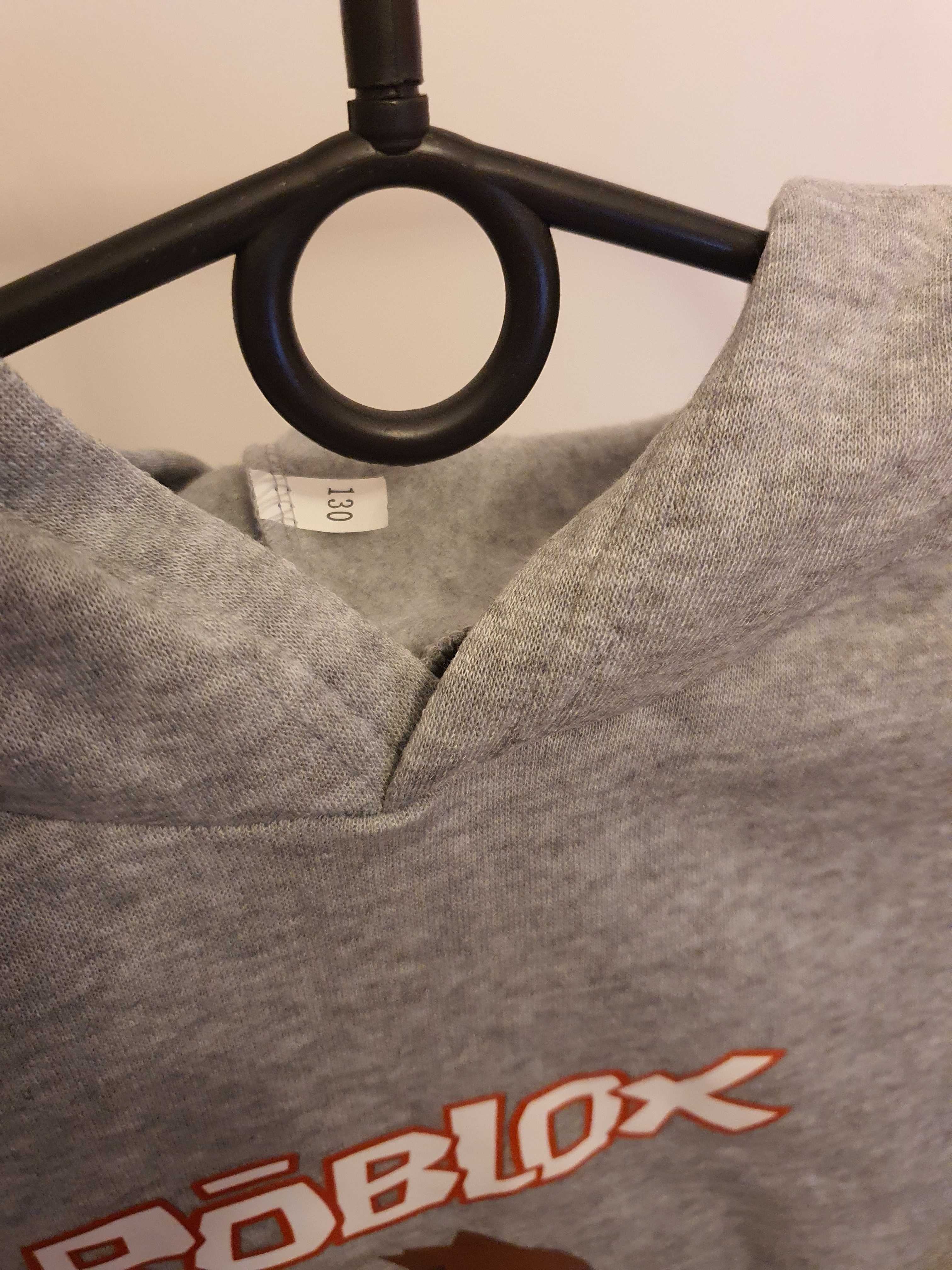 Dres dla dziecka Roblox Komplet Bluza Kangurka Spodnie Kieszenie 130
