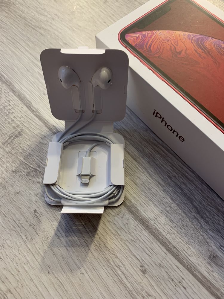 Наушники Apple EarPods with Lightning Connector original 100% Цитрус