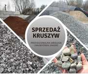 Kruszywo drogowe, tłuczeń, kliniec, żwir, piasek