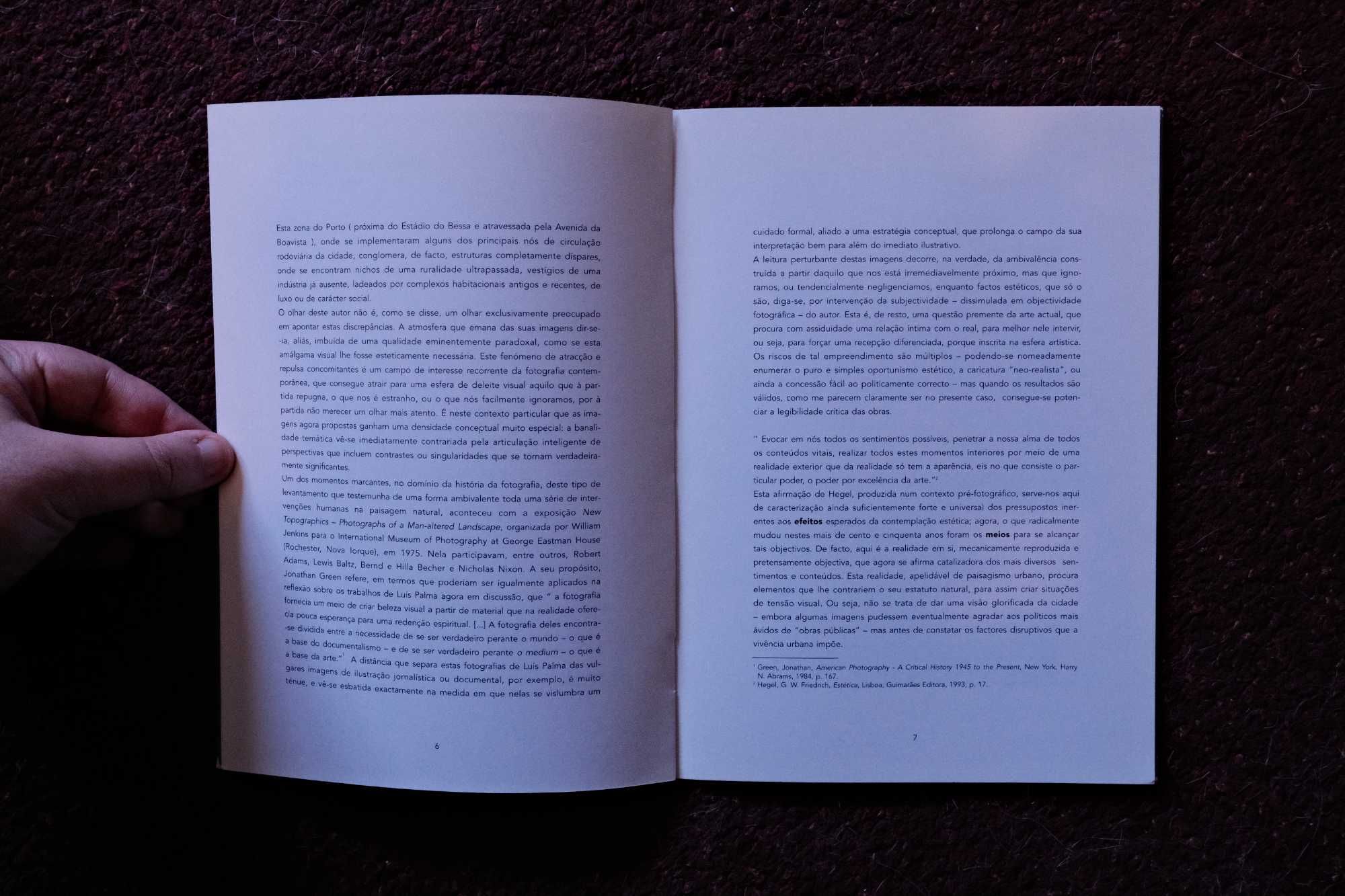 'Memória, Urbanismo, Periferia', Luís Palma (1998)
