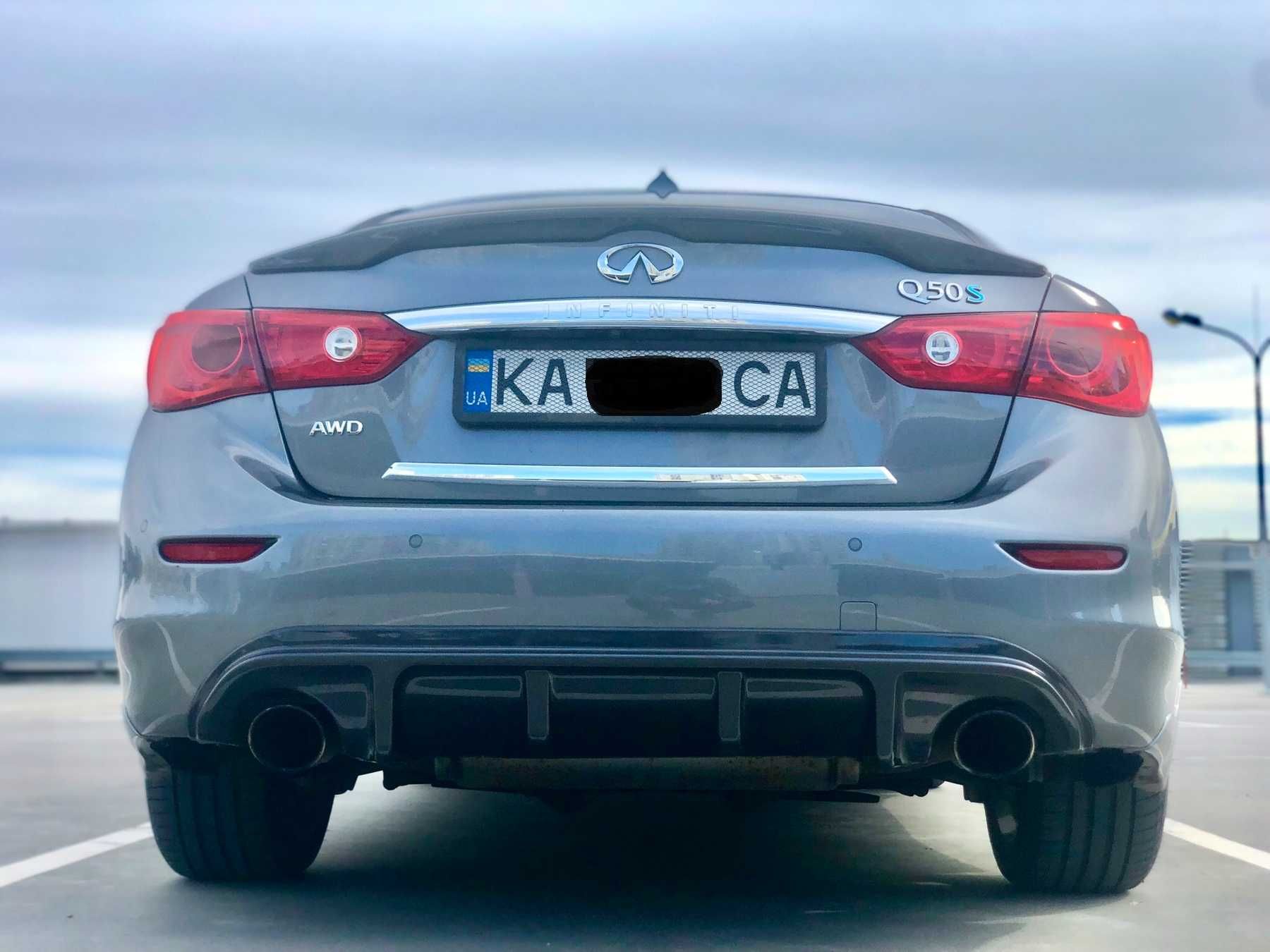 Спойлер крышки багажника  на Infiniti Q50