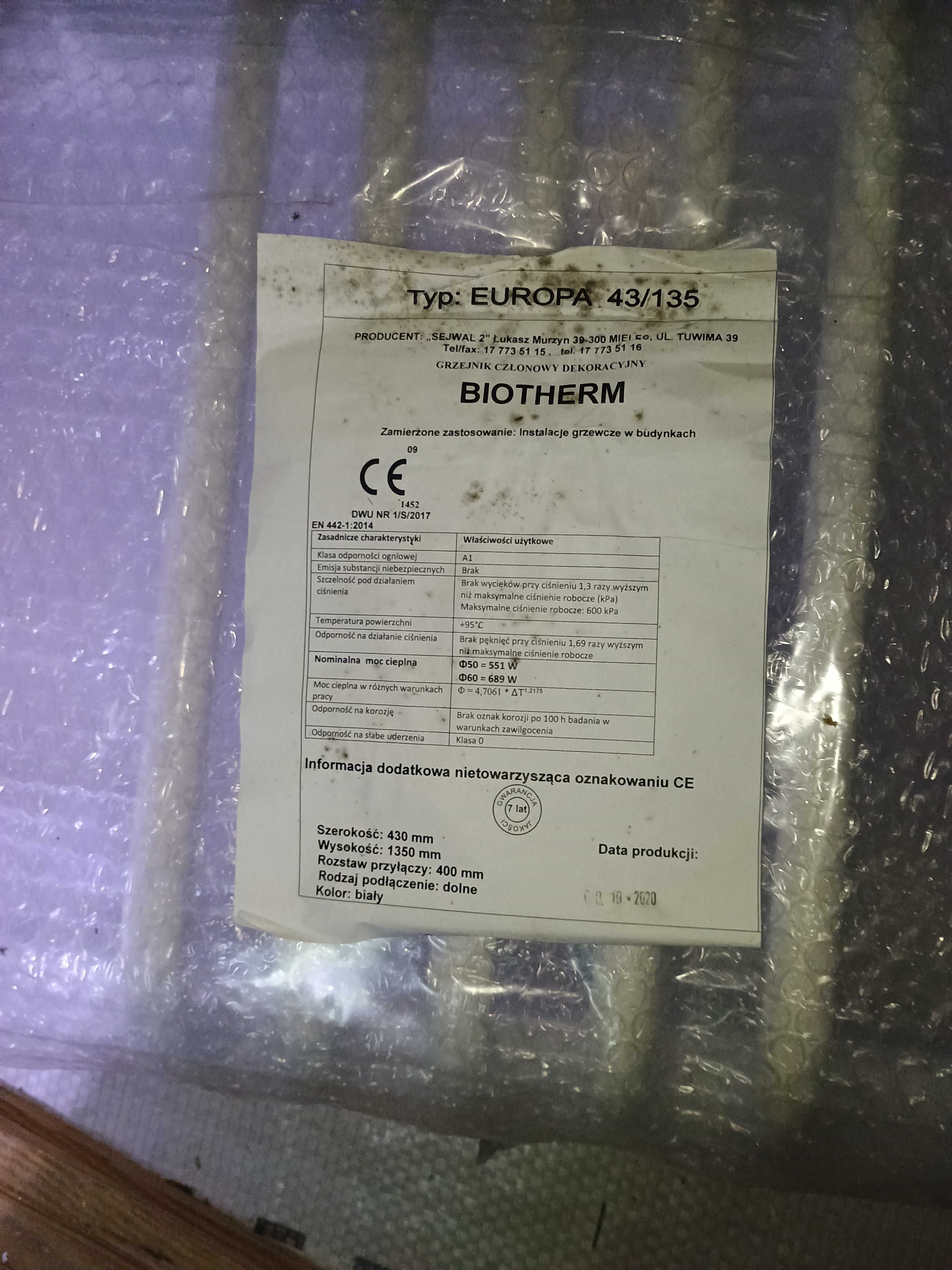 Sprzedam grzejnik łazienkowy