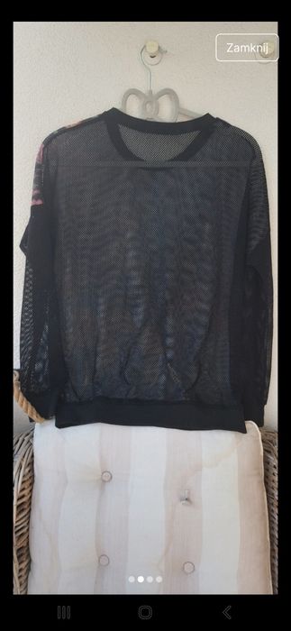 Bluzka w kwiatki w stylu Desigual