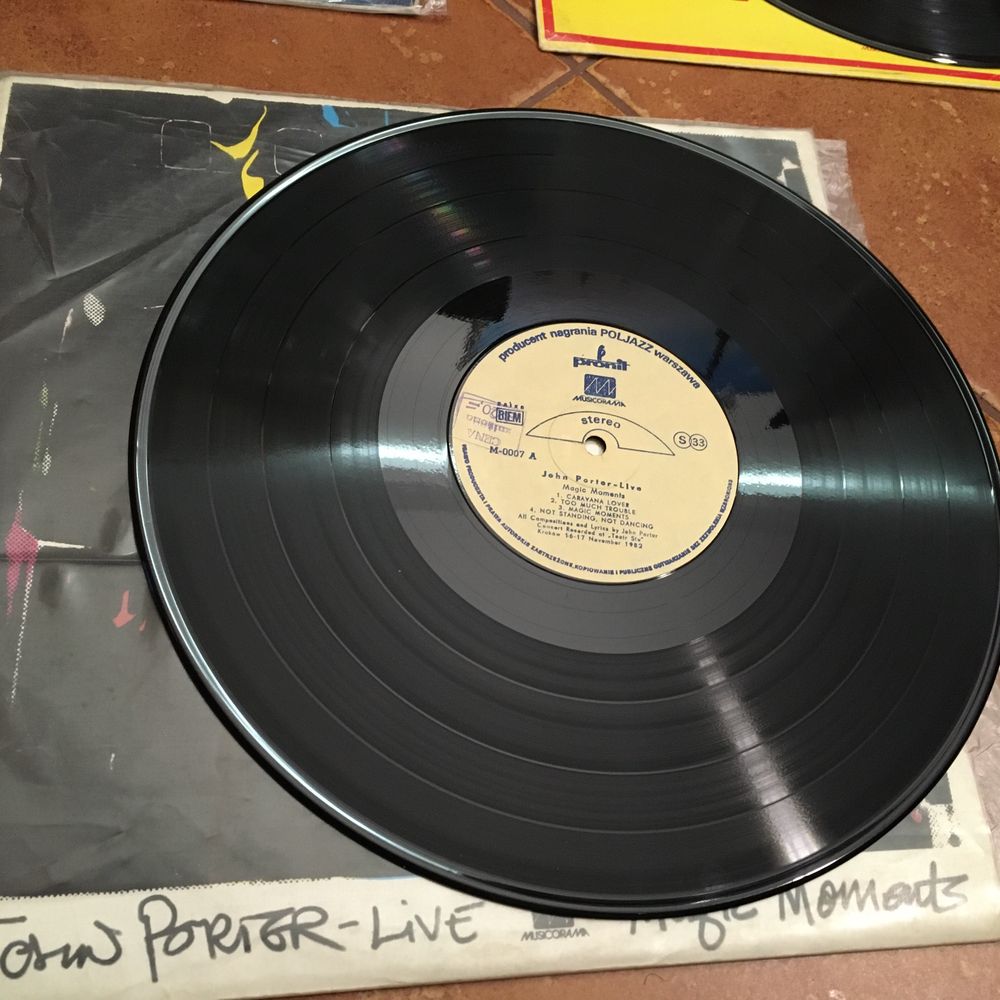 John Porter zestaw 3 płyt LP winyle lata 80 PRL