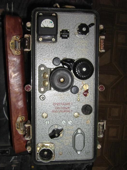 Радиостанция Р-105М, Р-123М, 109М Парус Полный комплект в ящике