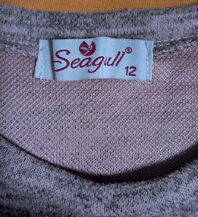 Кофта з аплікацією фламінго для дівчинки