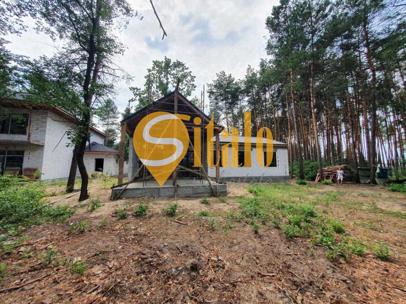 БЕЗ % Продажа одноэтажного дома в лесу Киев Бортничи