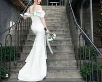 Весільна сукня із салону з Європи сукня рибка свадебное  недорого