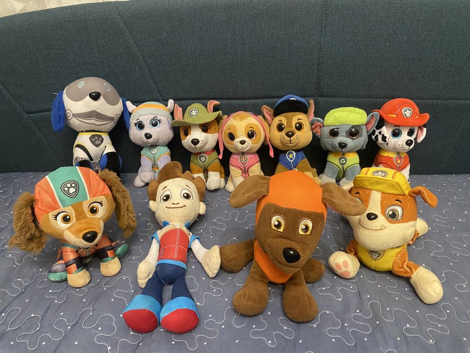 Щенячий патлуль. М‘які іграшки