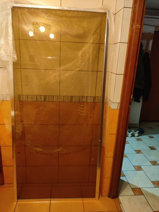 Ścianka prysznicowa szklana 185/87