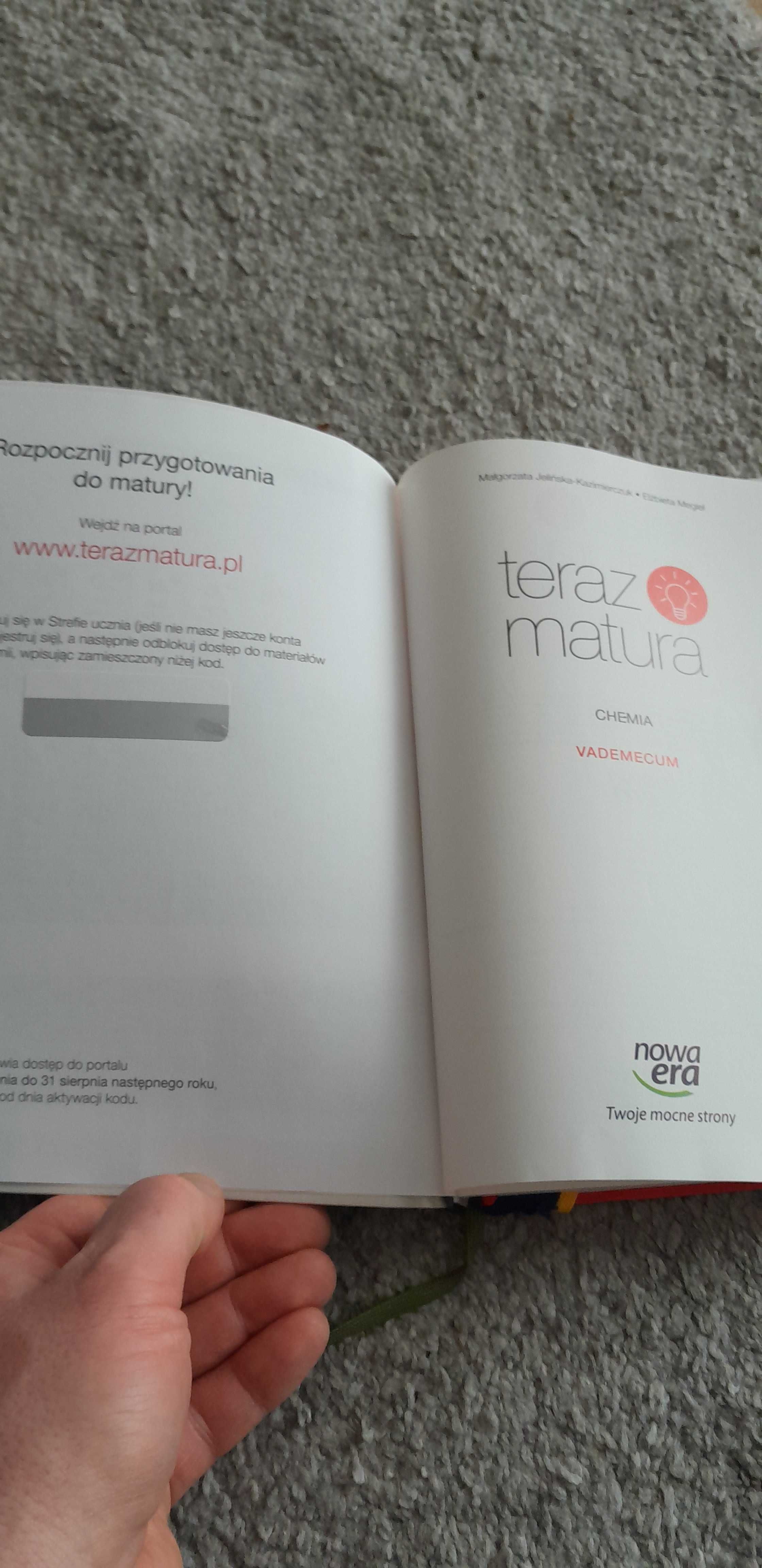 Teraz matura CHEMIA VADEMECUM nowa ERA