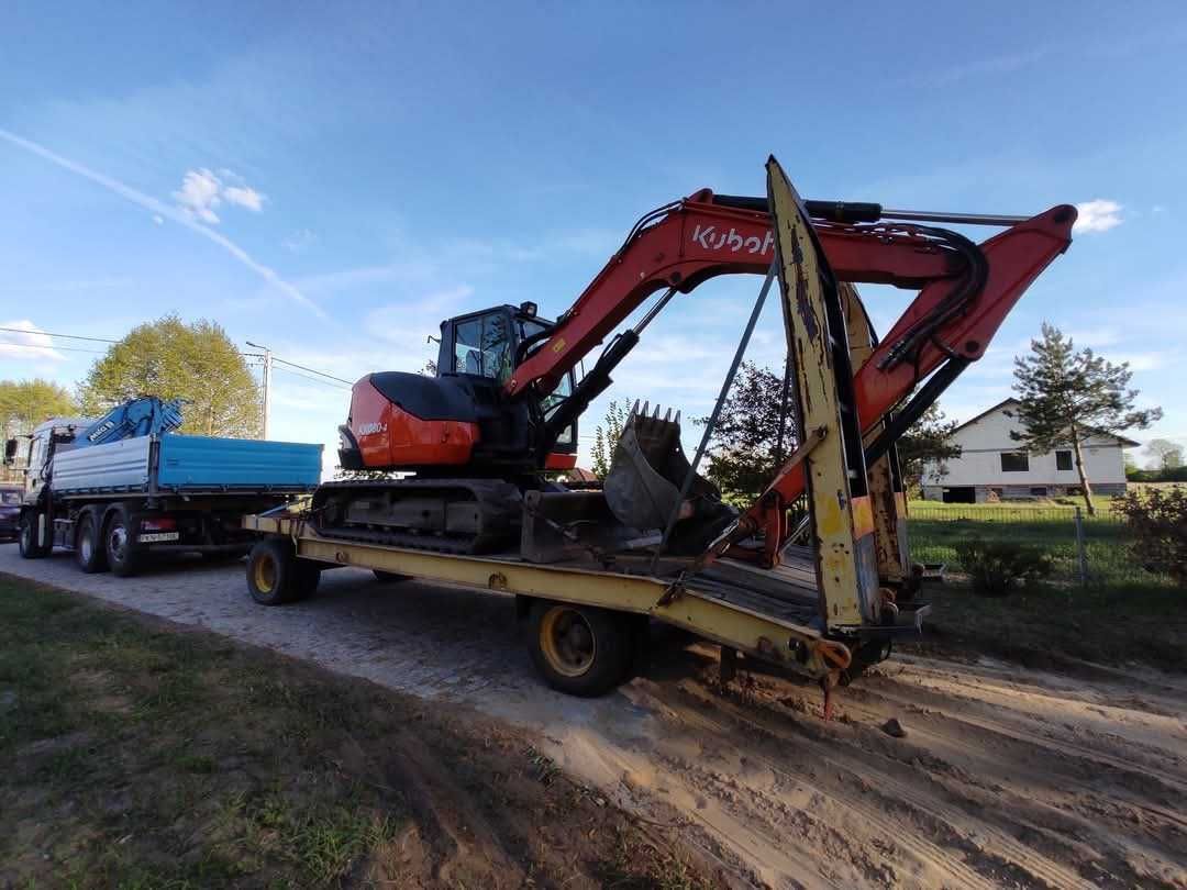 Rozbiórka budynków i wywóz gruzu.