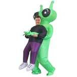 STRÓJ KOSTIUM PRZEBRANIE HALLOWEEN dmuchany kosmita 150-190 cm