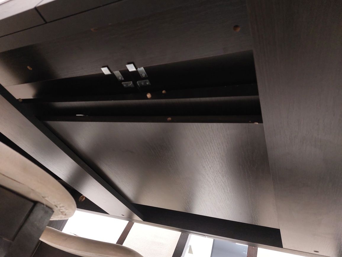 Stół rozkładany 160x90(3 m po rozlozeniu), 6 krzeseł tapicerowanych