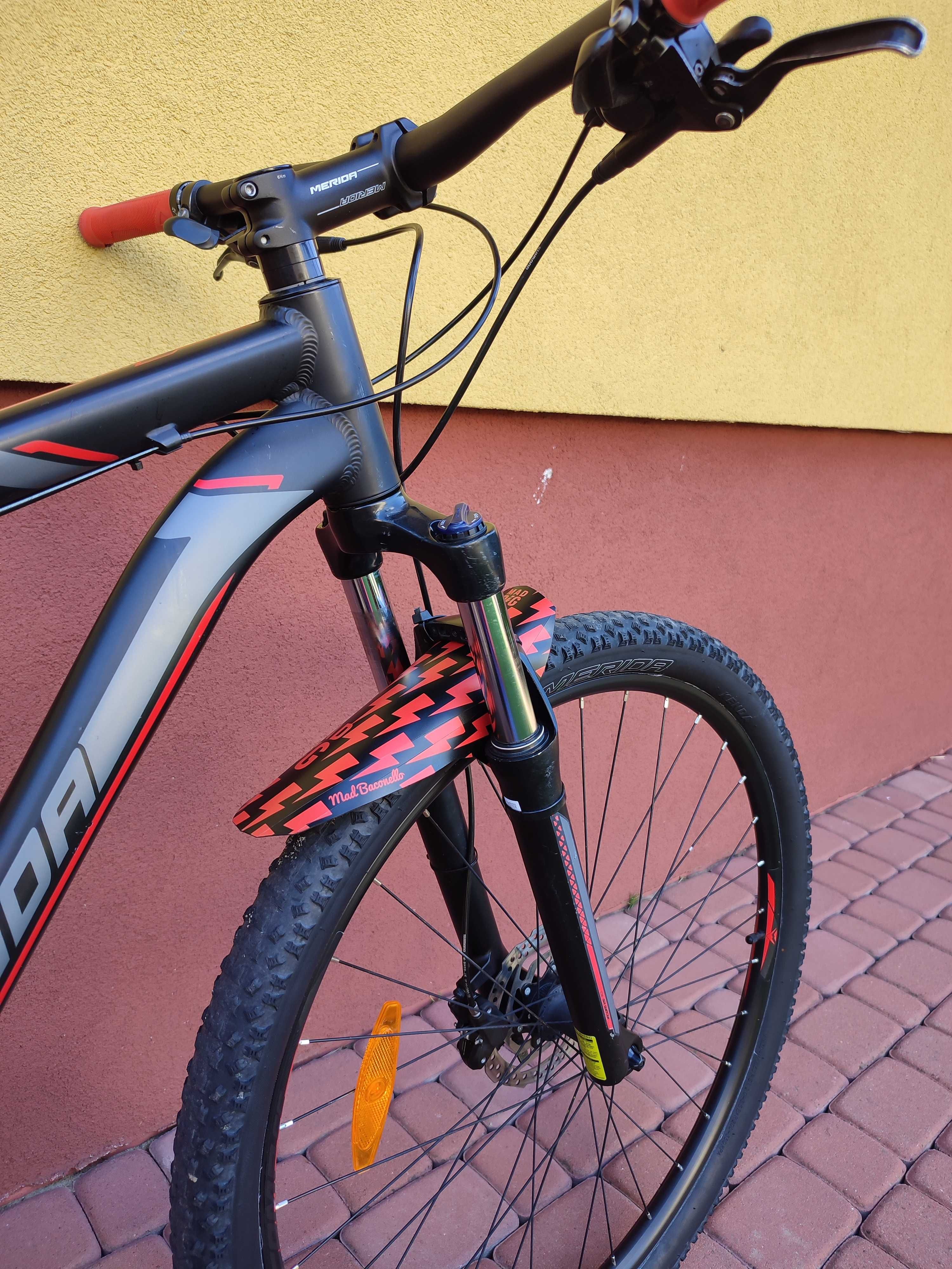 Rower górski Merida BIG.NINE 20-D, rok 2019 kolor czarno-czerwony