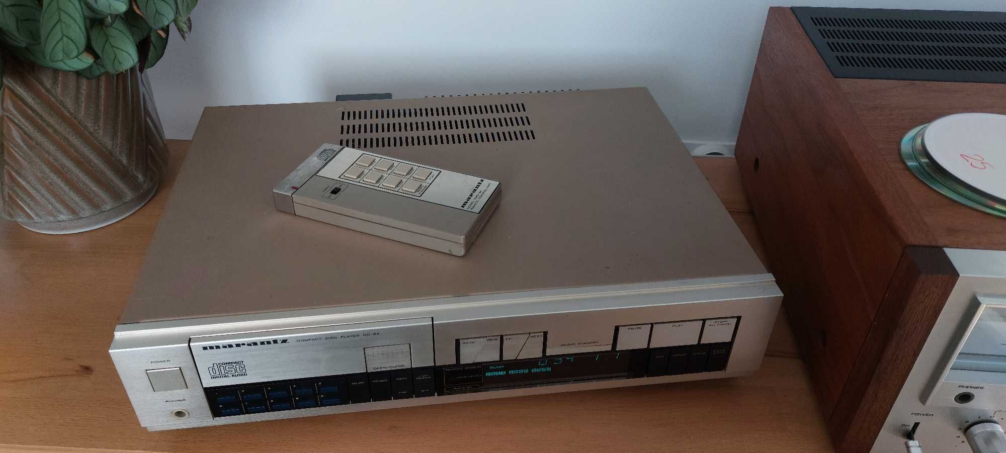 MARANTZ CD-84 + pilot ODTWARZACZ cd vintage