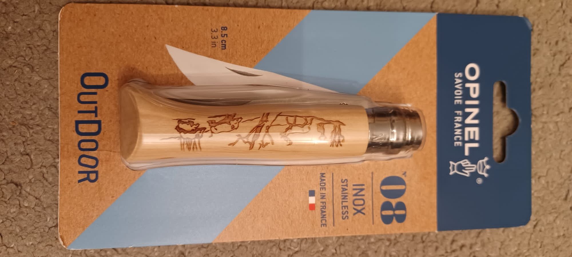 Nóż składany opinel nr 8