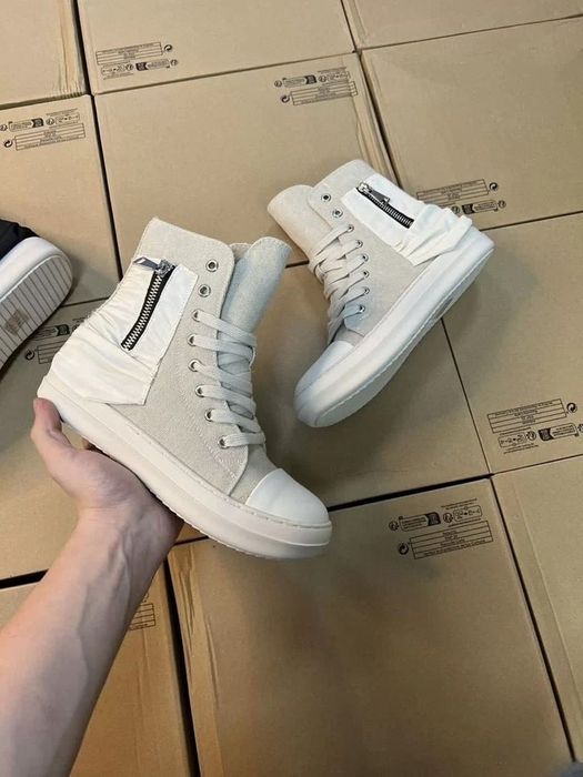 Кеды Rick Owens Ramones cargo | рик оверс рамоны
