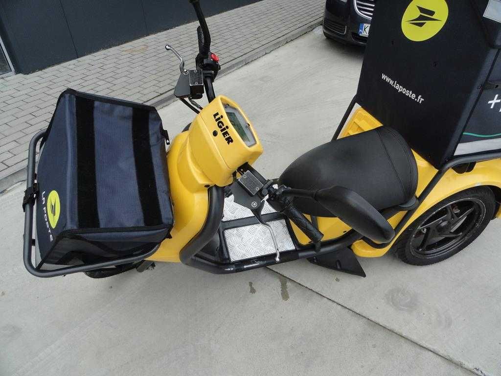 Ligier Pulse 3 skuter elektryczny. Poczta, Glovo itd