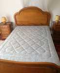 Cama de casal com as medidas : 200cm X 1.40cm