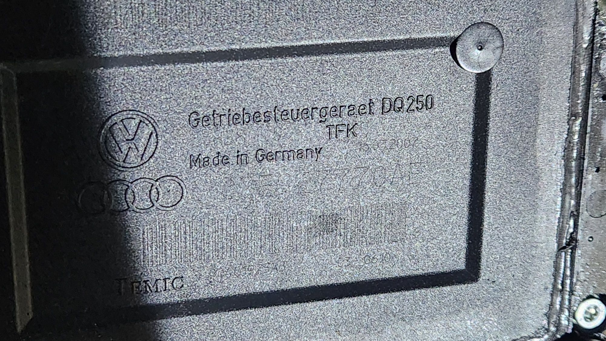 02e927770ae Mechatronika VW dq250