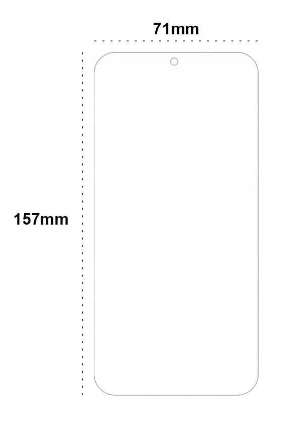 3x FOLIA OCHRONNA HYDROŻELOWA 3D do Xiaomi Redmi Note 13 Pro+ Plus 5G