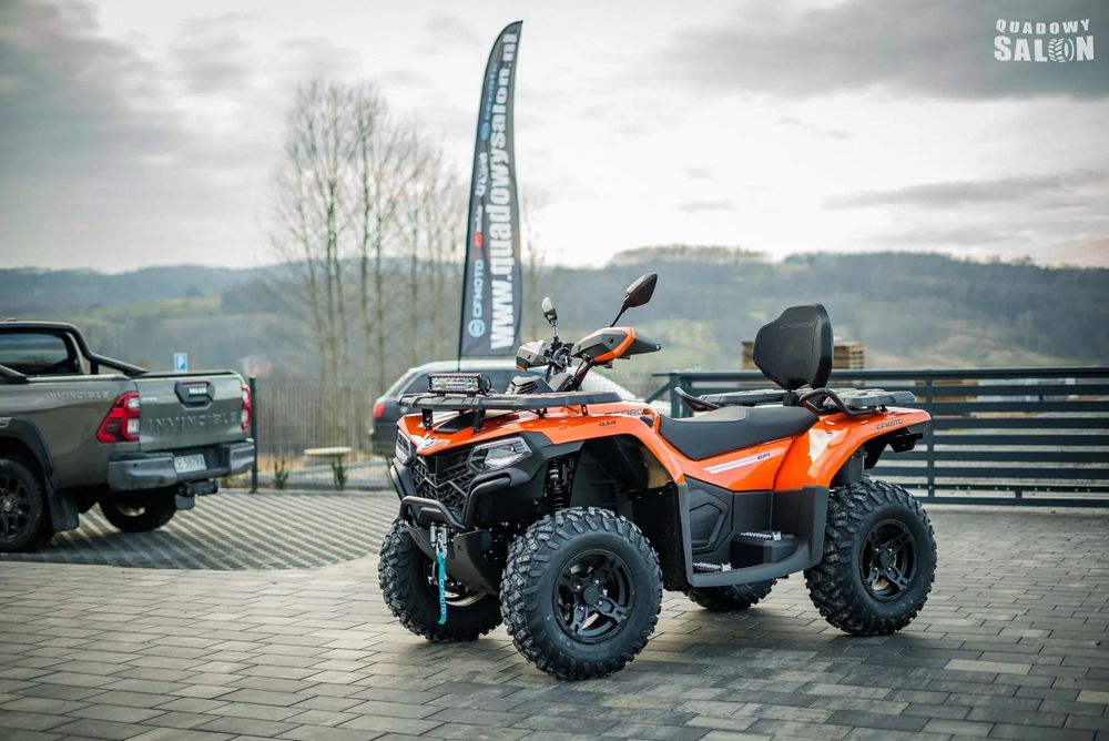 CFMoto CForce Nowość Cf Moto 520 L EPS, T3b Ciągnik od Quadowy Vlog