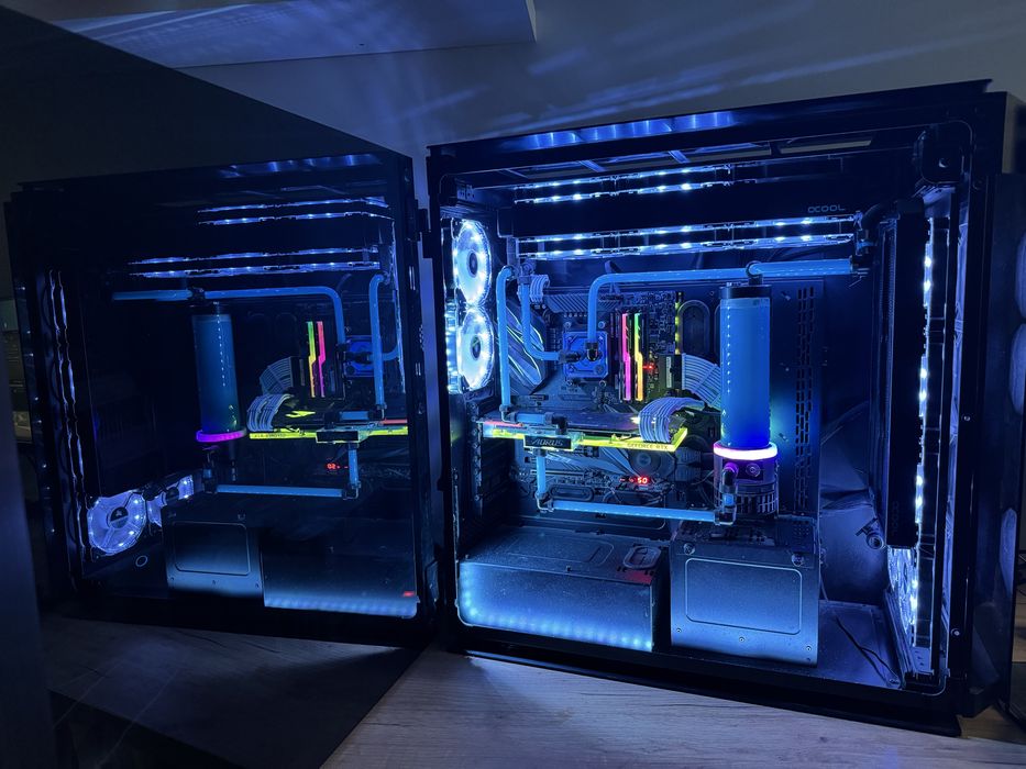 Komputer rtx 2080 super amd 3900x chlodzenie wodne coostom