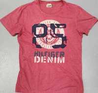 H) TOMMY DENIM oryginalna logowana koszulka t-shirt Roz.M