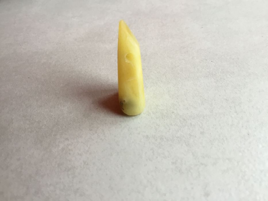 wisiorek, bursztyn królewski