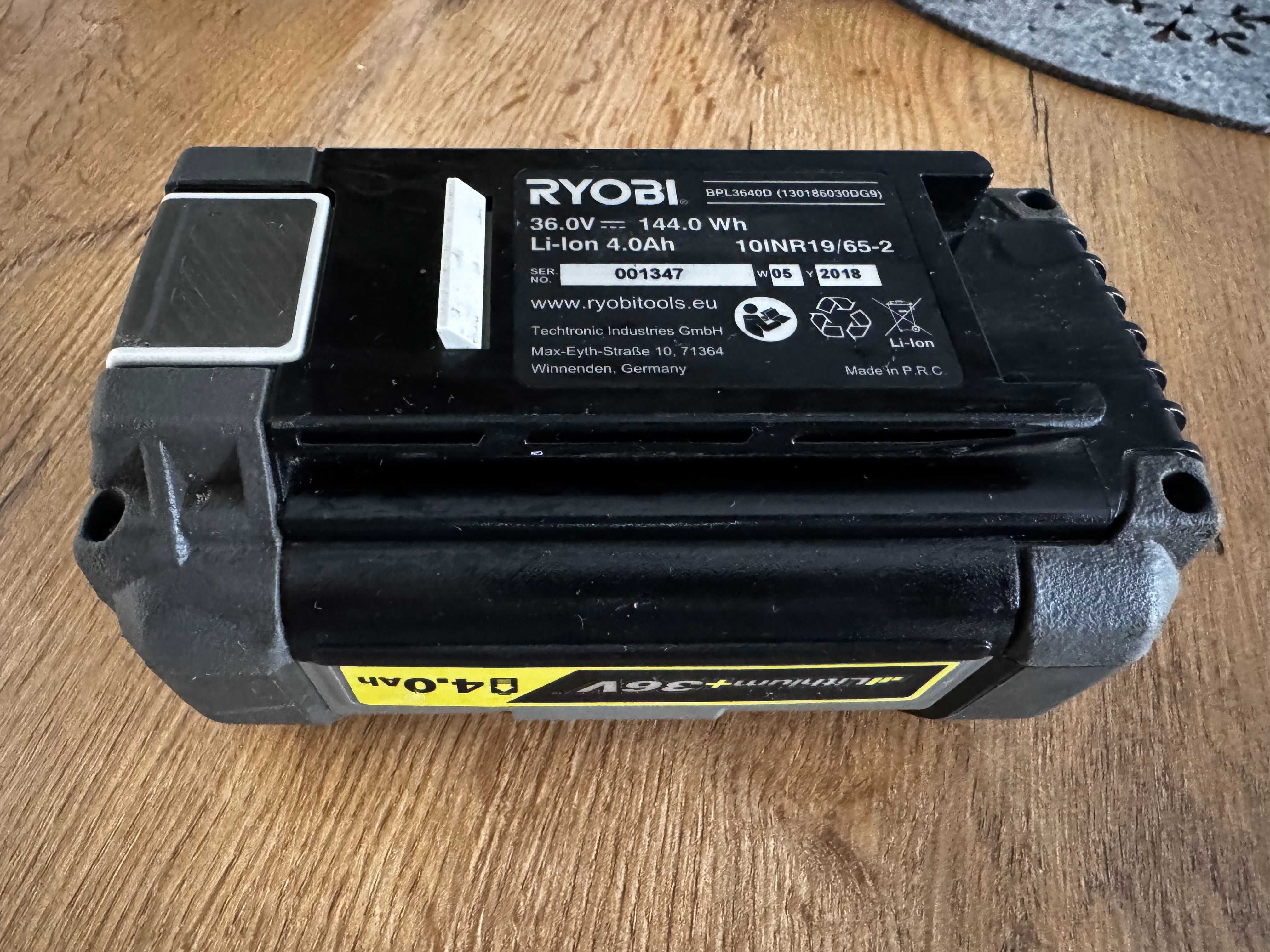 Bateria akumulator Ryobi One+ 2-6 AH regeneracja