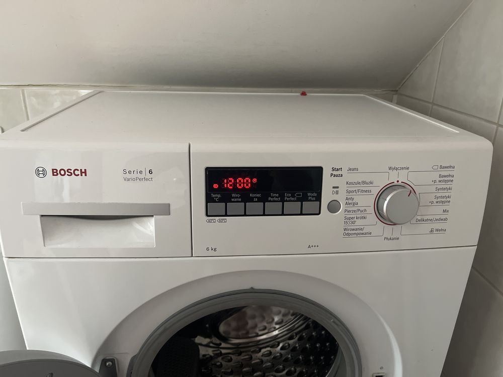 Pralka Bosch serie 6 VarioPerfect 6kg