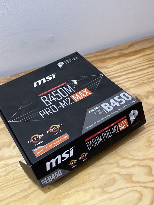 Motherboard  MSI B450M Pro M2 Max