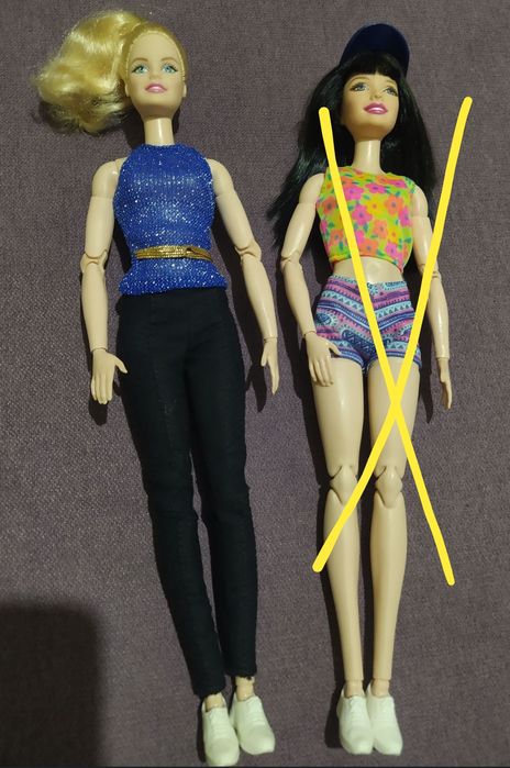 Ляльки Барбі шарнірні