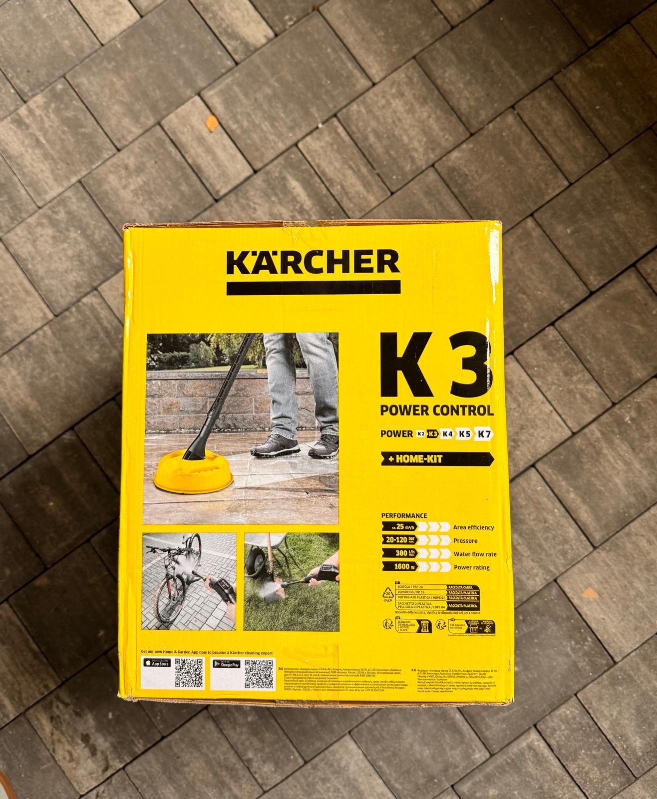 Karcher K3 Myjka Ciśnieniowa Power Control Home Kit - NOWA!