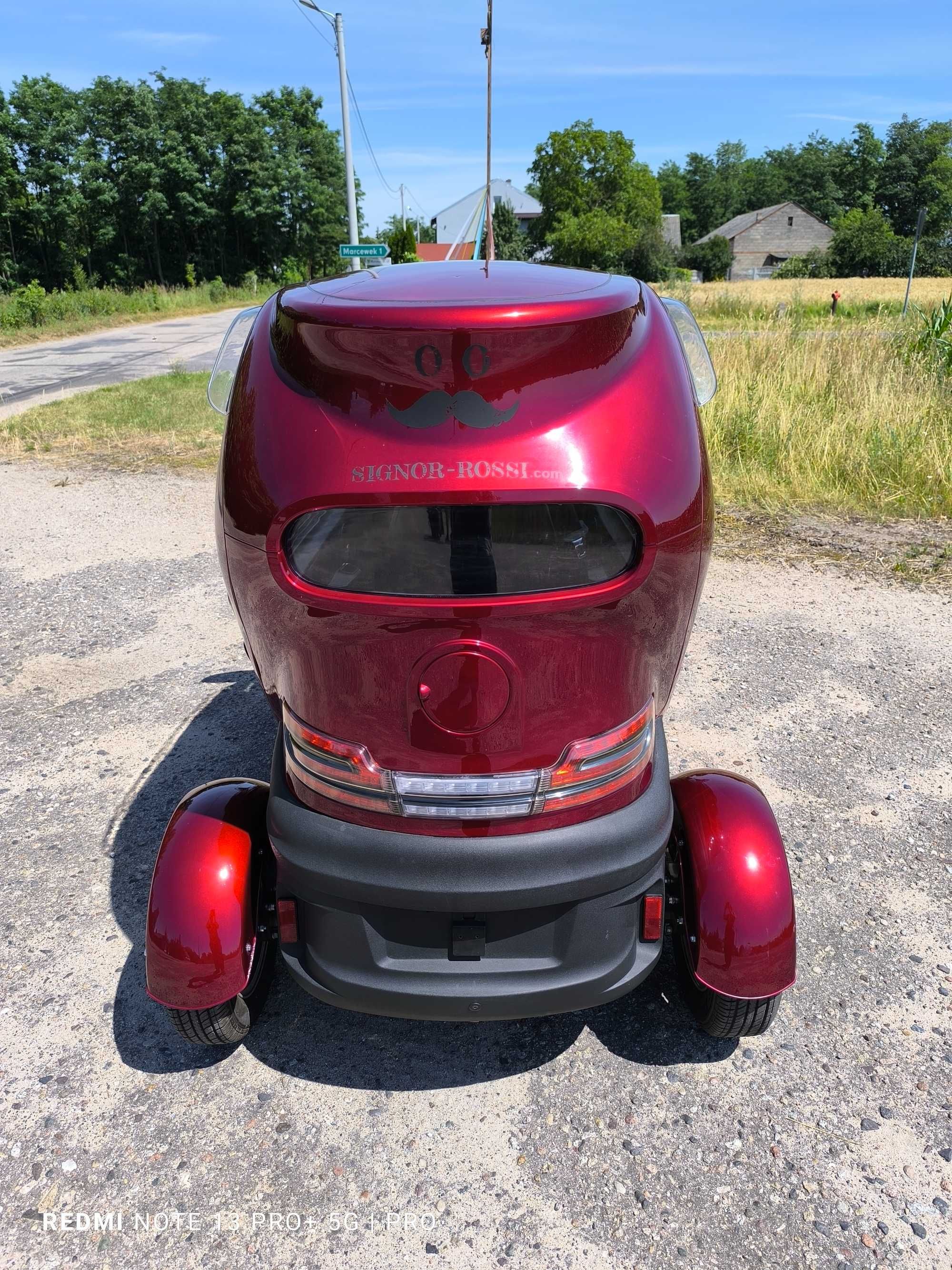Skuter elektryczny pojazd bez prawa jazdy dwuosobowy Econelo F1