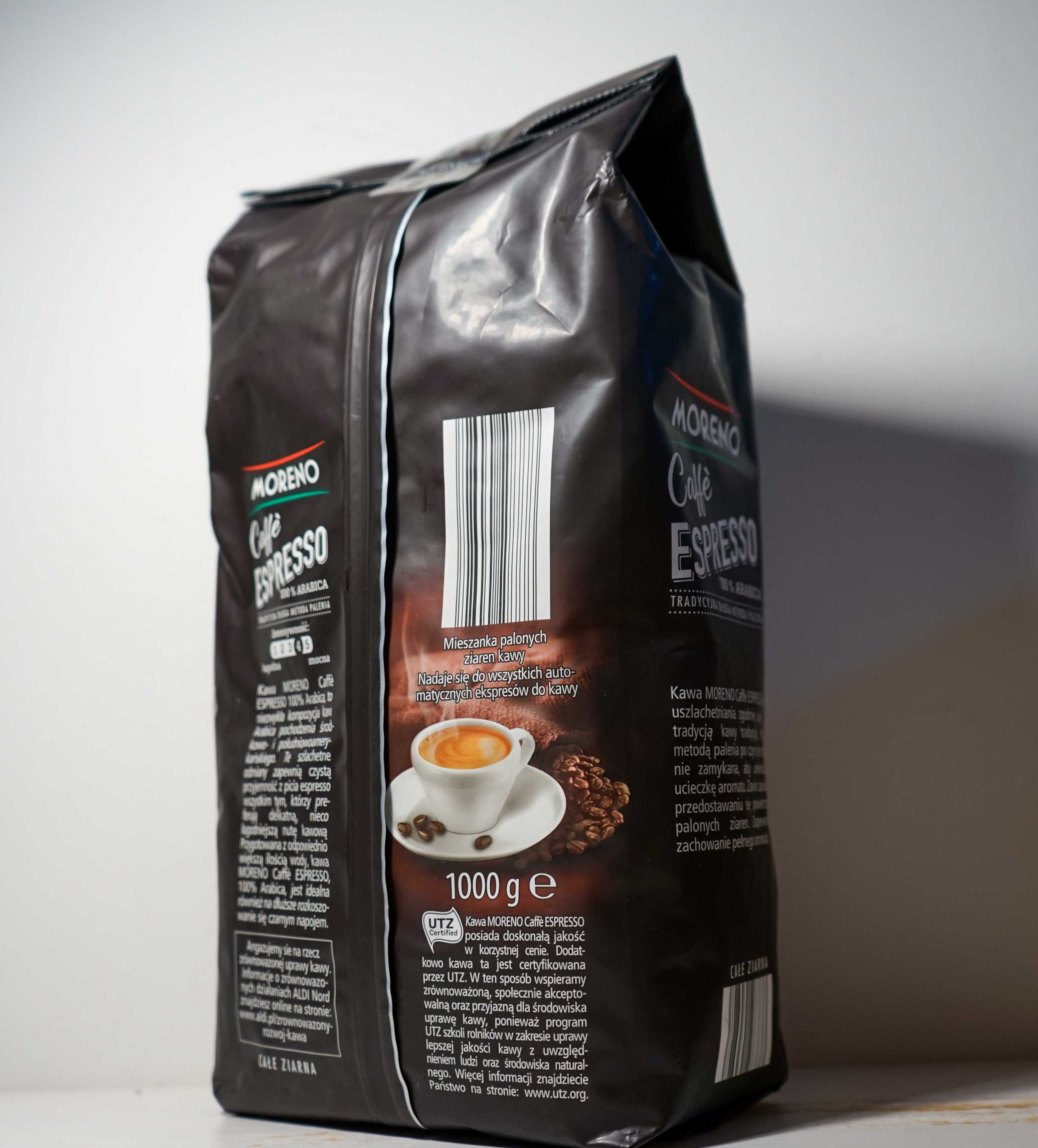 MORENO Caffè Espresso - kawa ziarnista 100% arabica 1kg