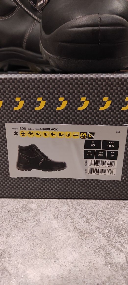 Buty Przemysłowe Safety Jogger EOS kl. S3 rozmiar 45