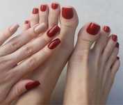 Paznokcie żelowe , hybrydowe , pedicure