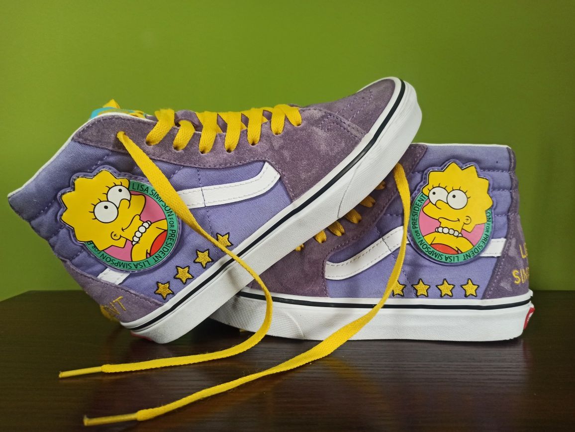 Кеди, кросівки Vans Sk8-Hi X The Simpson р.36