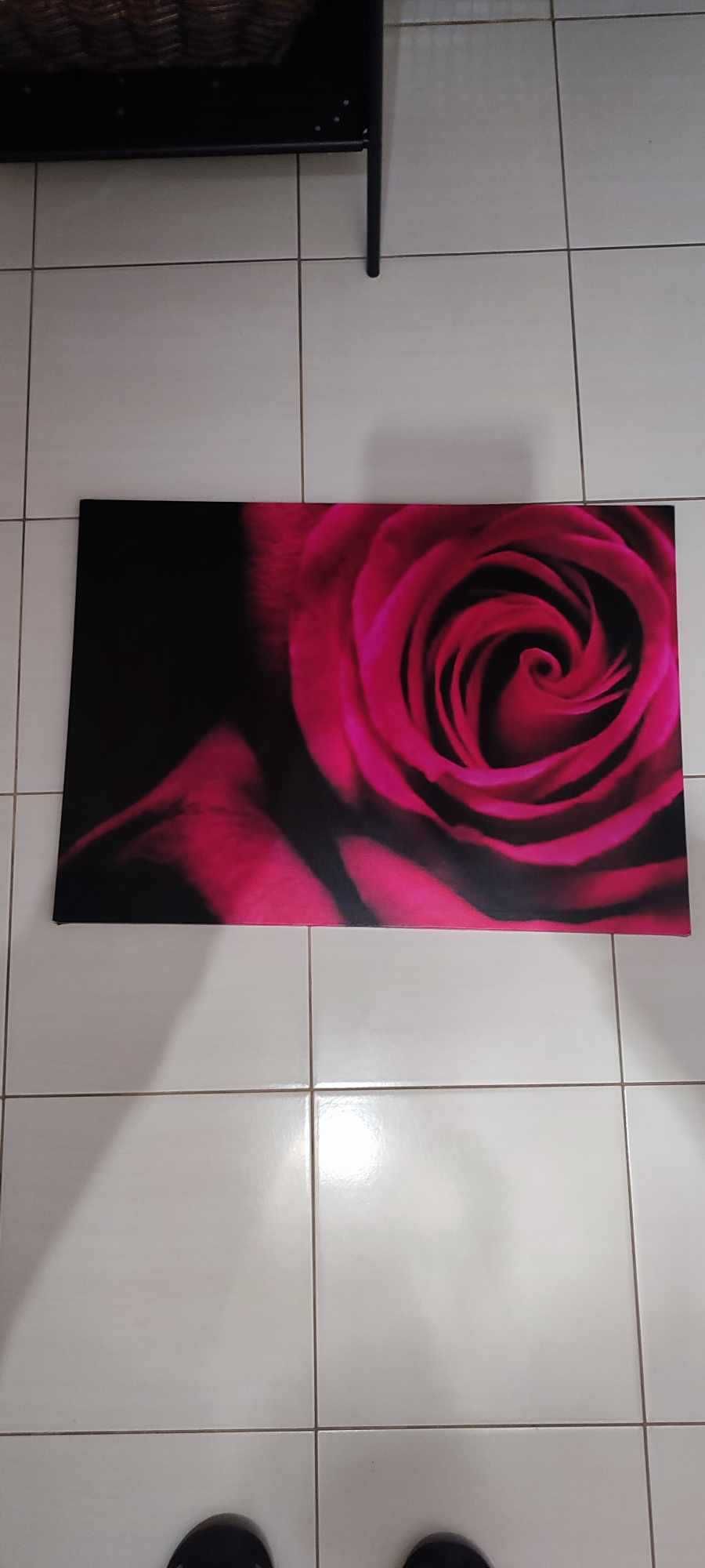 Obraz kwiat 69x49cm..