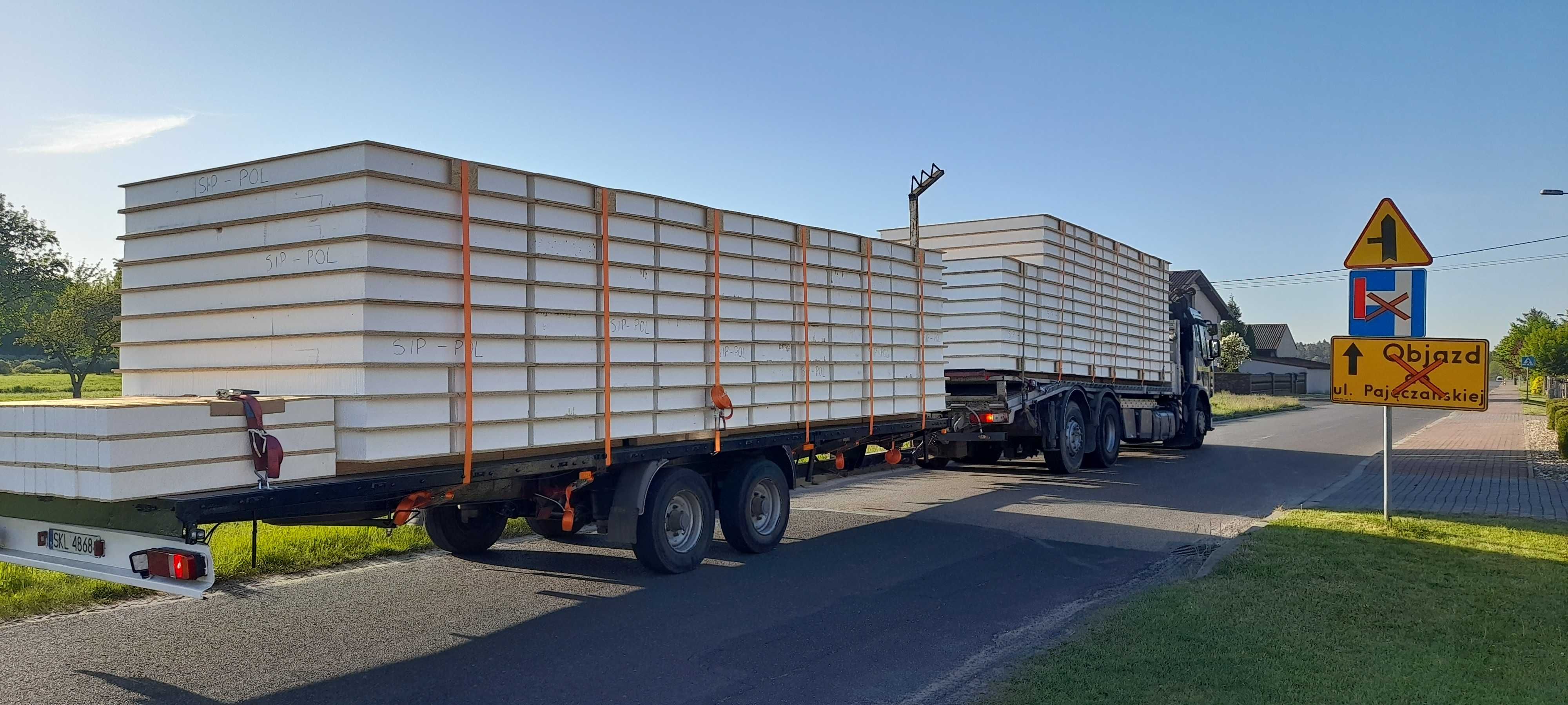 Panele SIP 174mm OSB+PIR+OSB sip-pol domki całoroczne