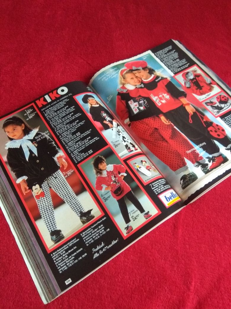 Katalog mody Schwab 1992/94 typu Otto Quelle